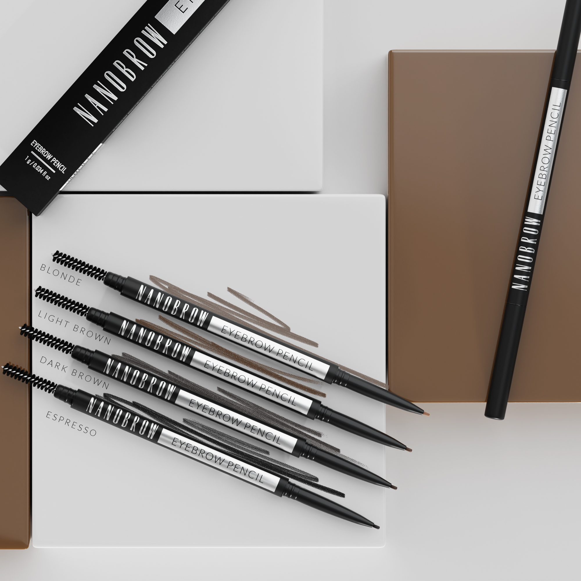 Nanobrow Eyebrow Pencil – tužka na obočí s dlouhou výdrží, kterou si zamiluje každá žena.