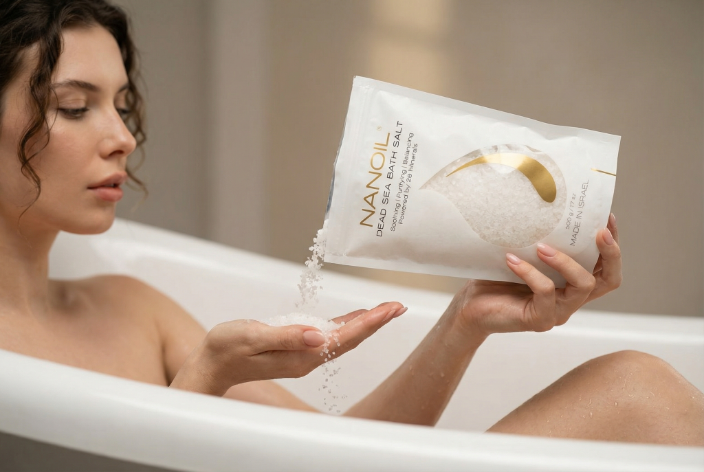 nanoil sůl do koupele z mrtvého moře